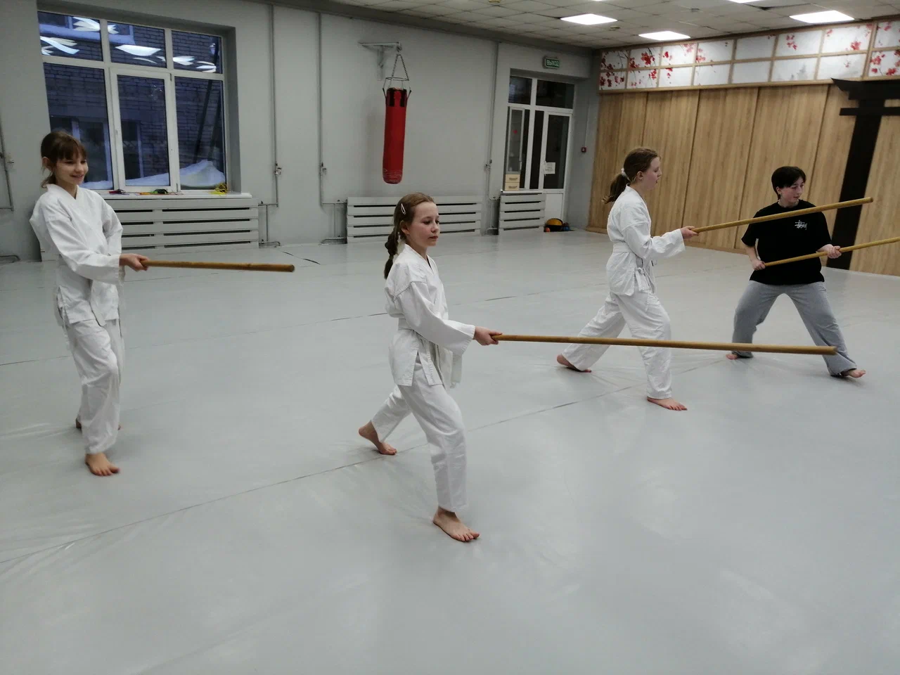 Тренировка с бо