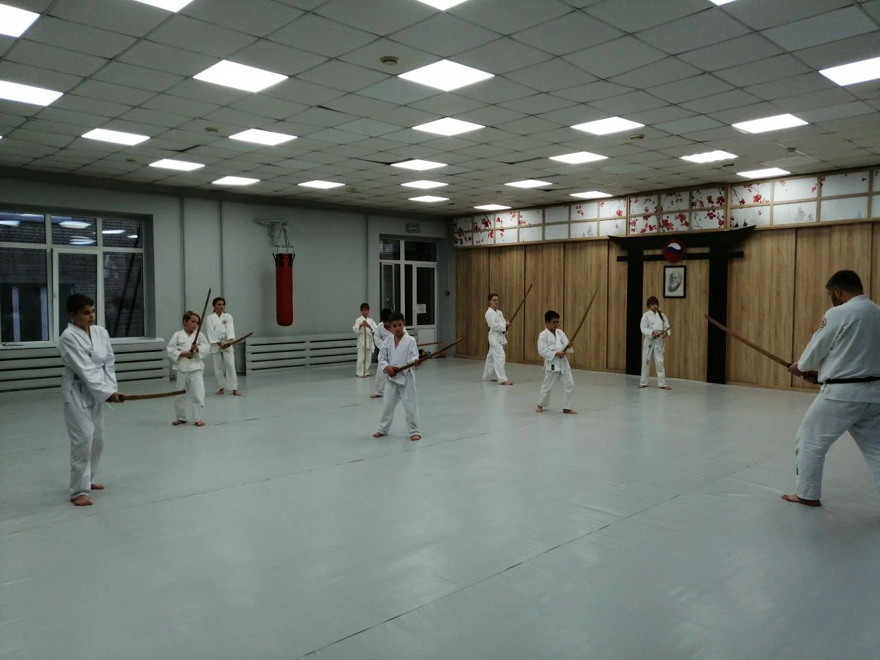 Тренировка с бокеном