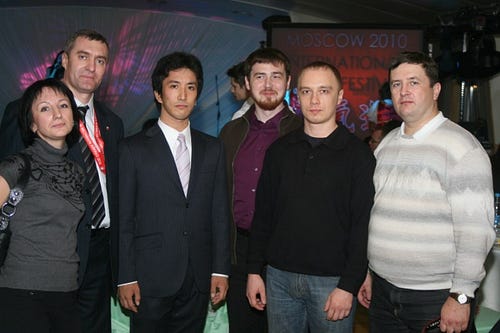 С Мицутэру Уэсибой