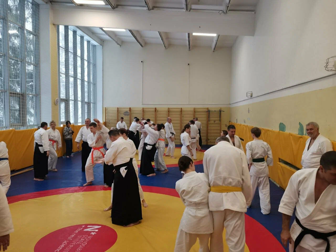 Тренировка в НГУ